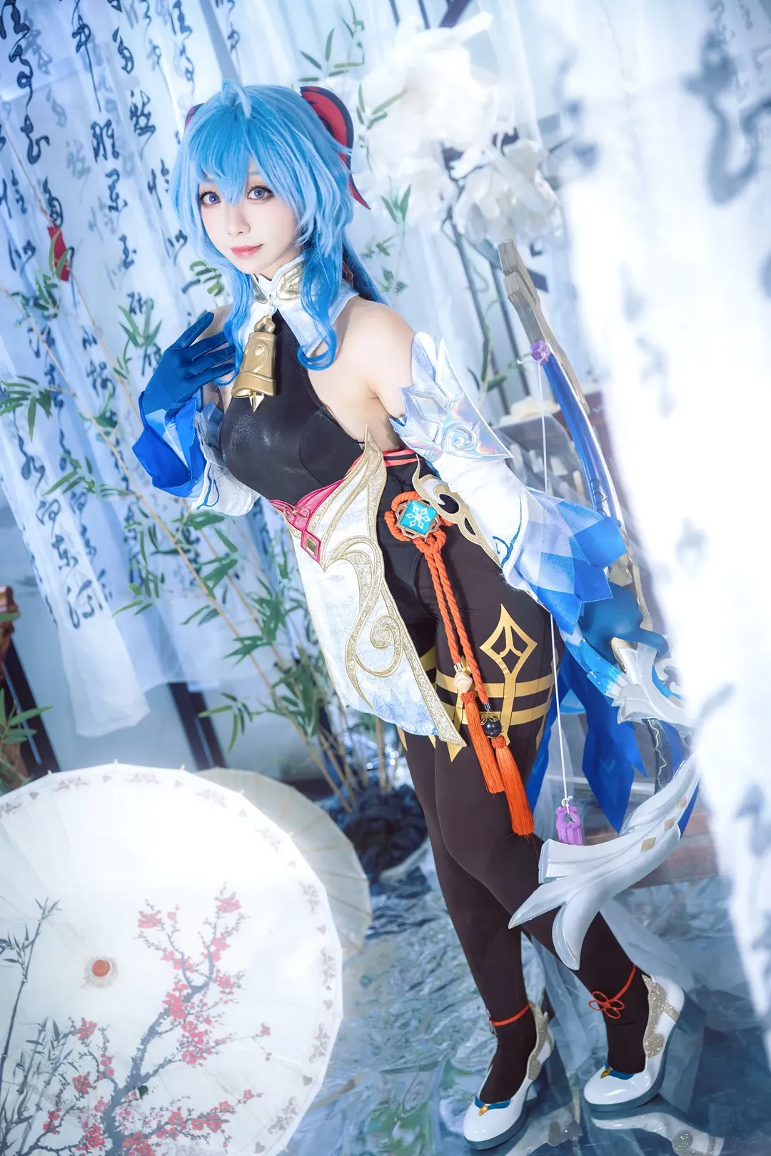 Genshin Impact, Ganyu Cosplay, Coco-goat, Photo poses, Cosplay sharing - Image 3