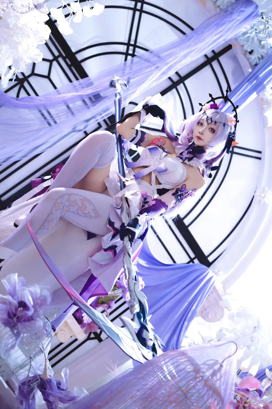 唯美摄影, cosplay, 崩坏星穹铁道, 梦幻紫色, c106 - 第2张