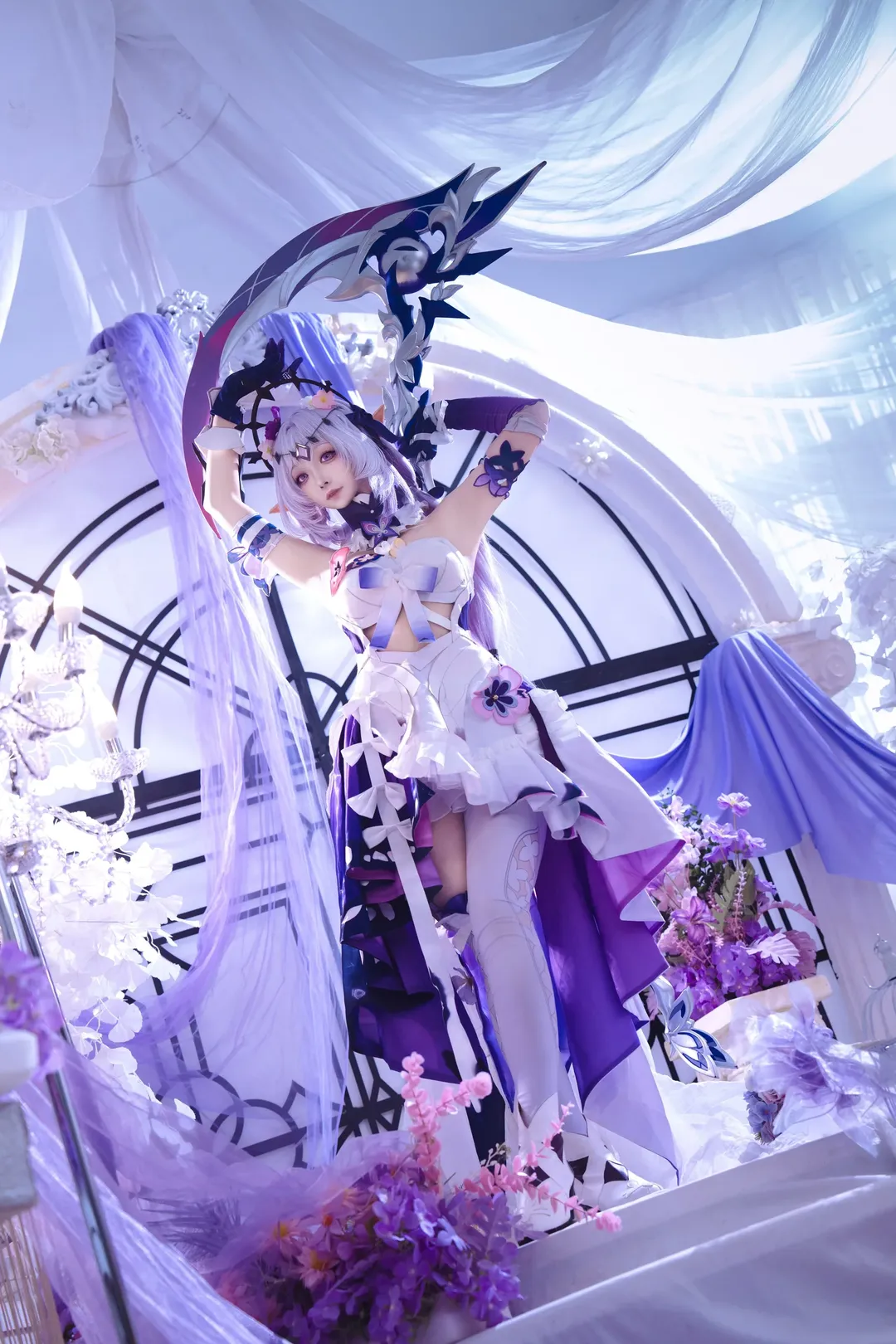 唯美摄影, cosplay, 崩坏星穹铁道, 梦幻紫色, c106 - 第3张