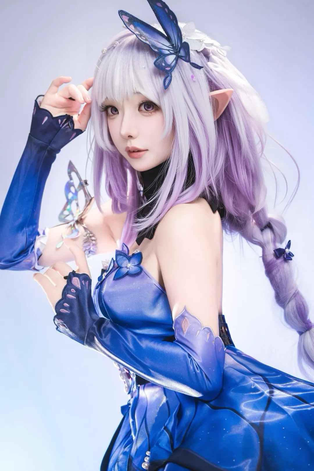 cosplay, 崩坏星穹铁道, 手办cos, 遐蝶cos, 蓝蝶精灵