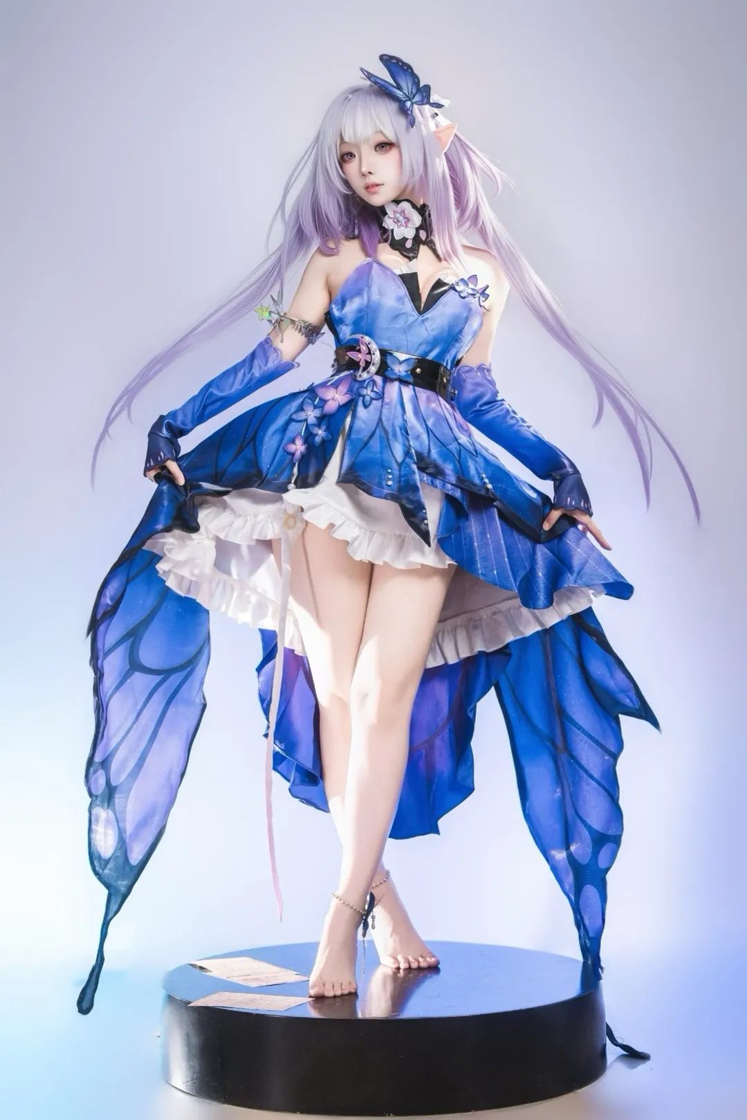 cosplay, 崩壞星穹鐵道, 手辦cos, 遐蝶cos, 藍蝶精靈 - 第2張