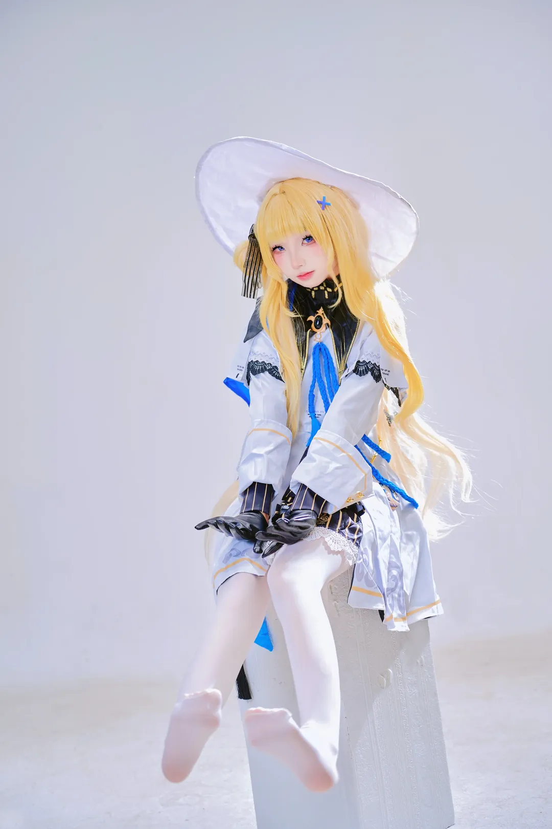 Phoebe Cosplay, Wuthering Waves, 2D character, Cosplay photography, White background photography