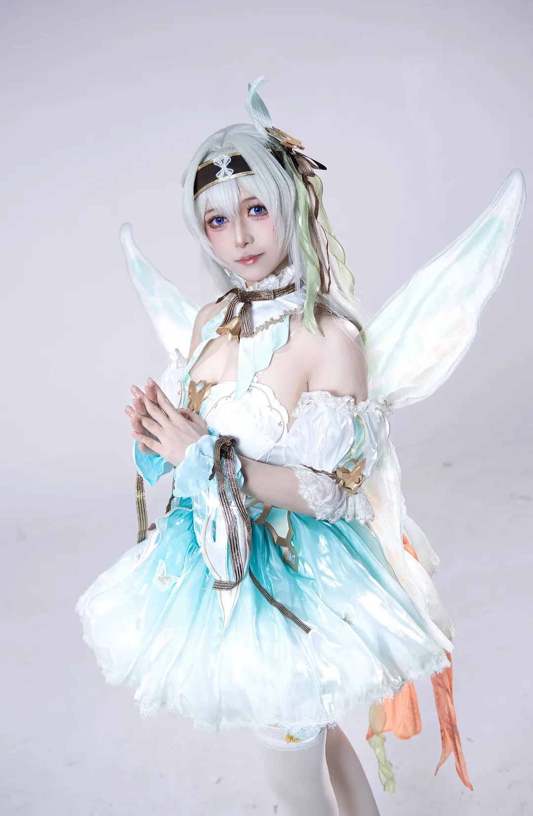 崩坏星穹铁道, 流萤cos, 二次元coser, 棚拍日常, 精灵公主cos - 第3张