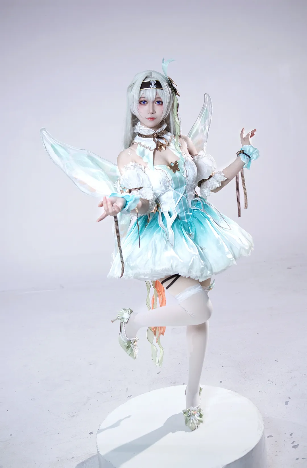 崩坏星穹铁道, 流萤cos, 二次元coser, 棚拍日常, 精灵公主cos - 第4张