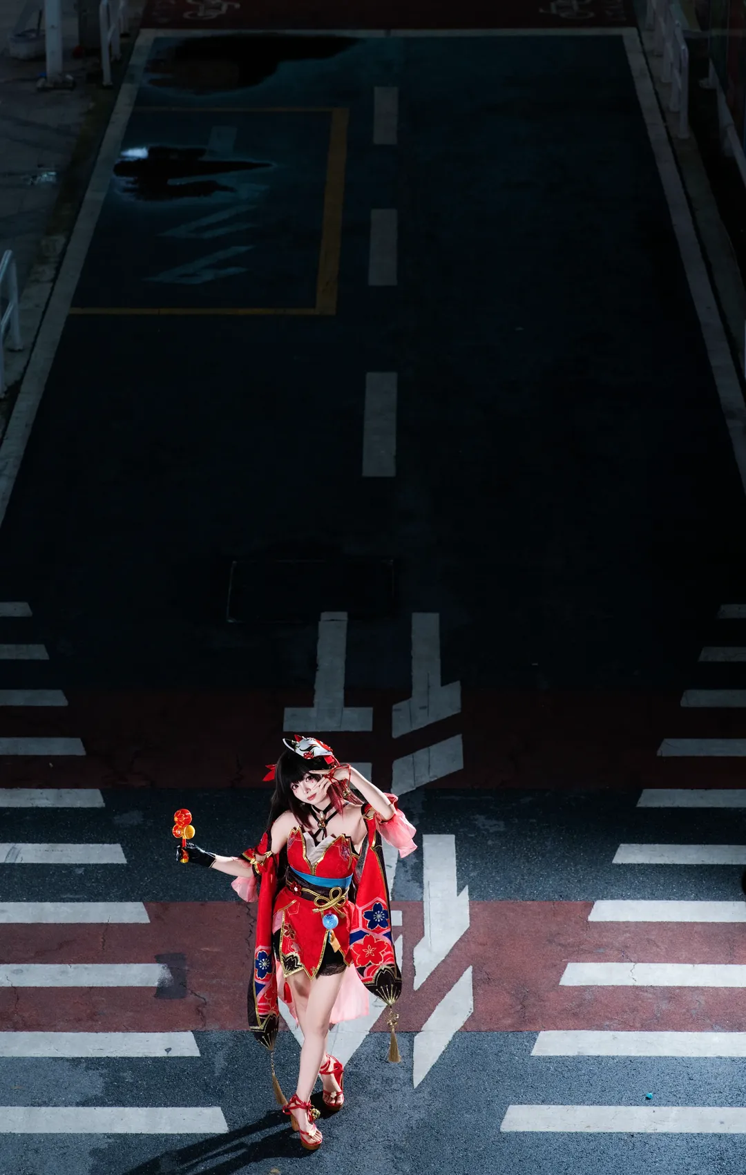 cosplay, 崩坏星穹铁道, 夜景拍摄, 花火cos, 佛山BGM一番街 - 第2张