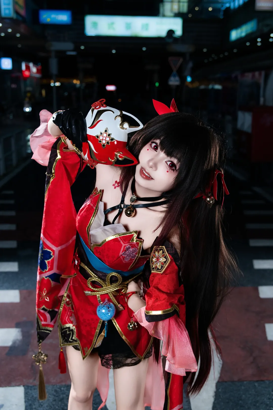 cosplay, 崩坏星穹铁道, 夜景拍摄, 花火cos, 佛山BGM一番街 - 第3张