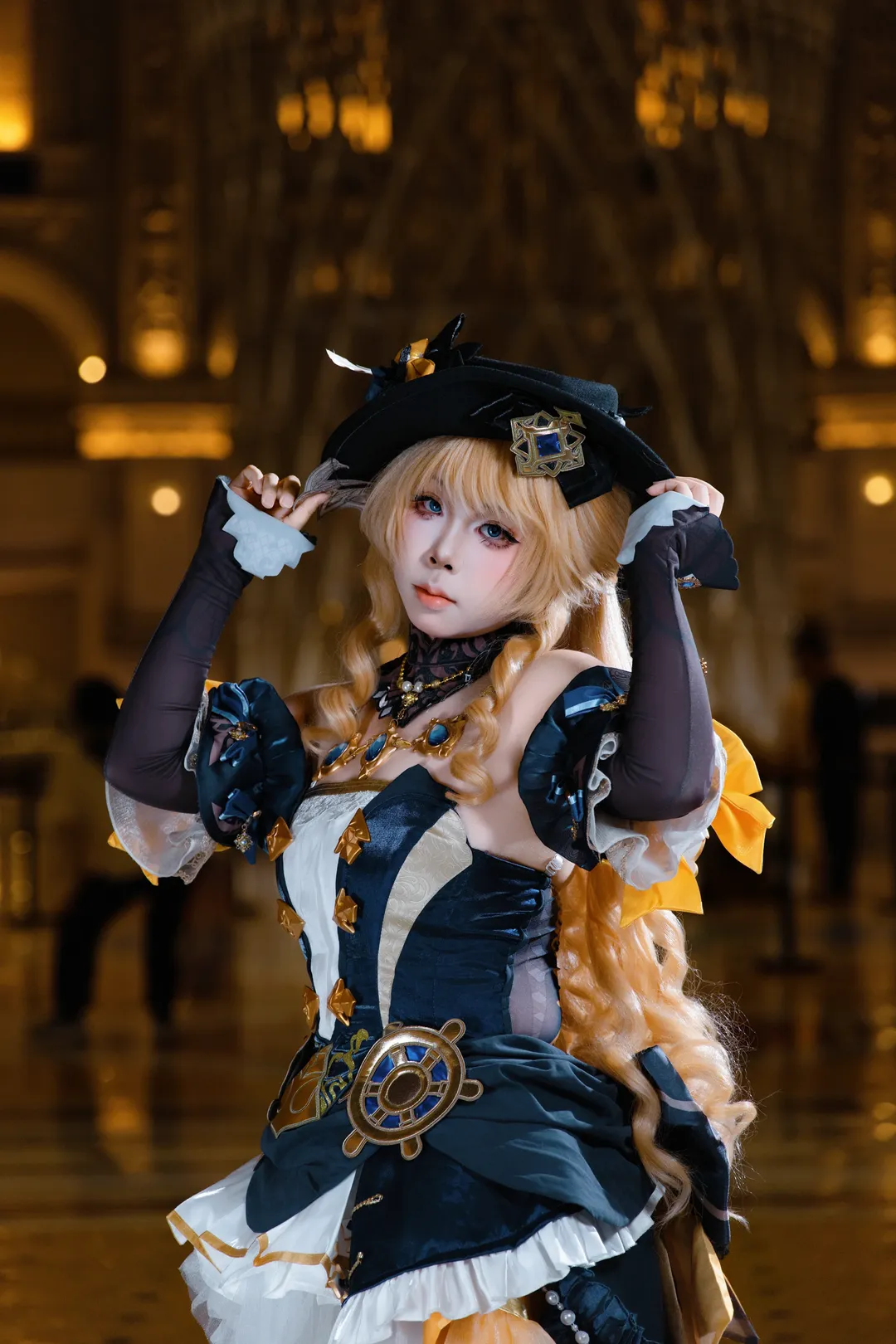 原神, cosplay摄影, 娜维娅cos, 佛山罗浮宫, 尼康 - 第1张