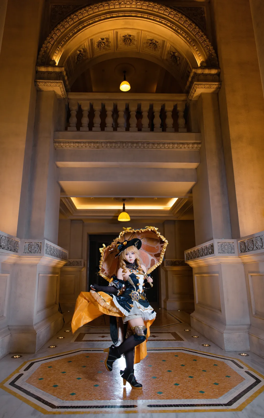 原神, cosplay摄影, 娜维娅cos, 佛山罗浮宫, 尼康 - 第2张