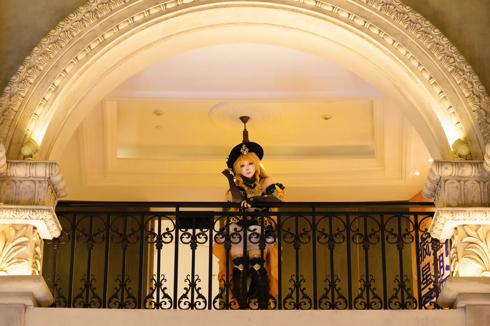 原神, cosplay摄影, 娜维娅cos, 佛山罗浮宫, 尼康 - 第4张