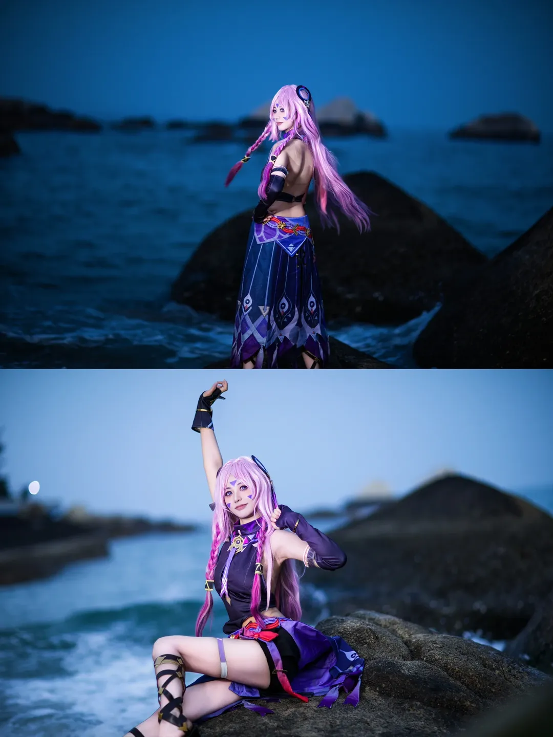 Genshin Impact, Citlali cosplay, Obsidian Grandma, Xiamen cosplay, Seaside cosplay