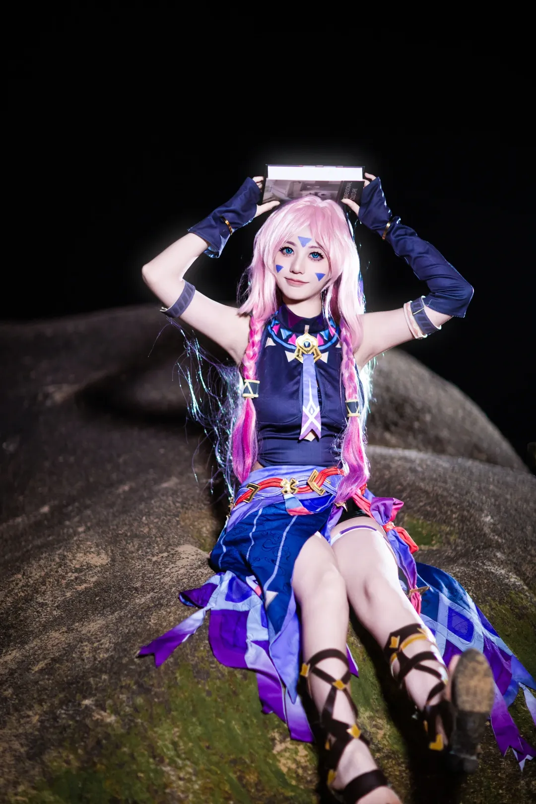 原神, 茜特菈莉cos, 黑曜石奶奶, 厦门cos, 海边cosplay - 第3张