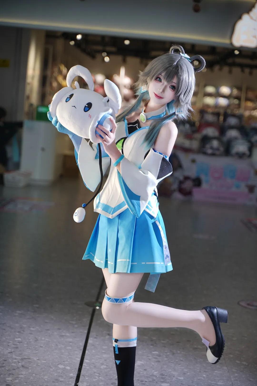 二次元, cosplay, 洛天依cos, 动漫, Vsinger