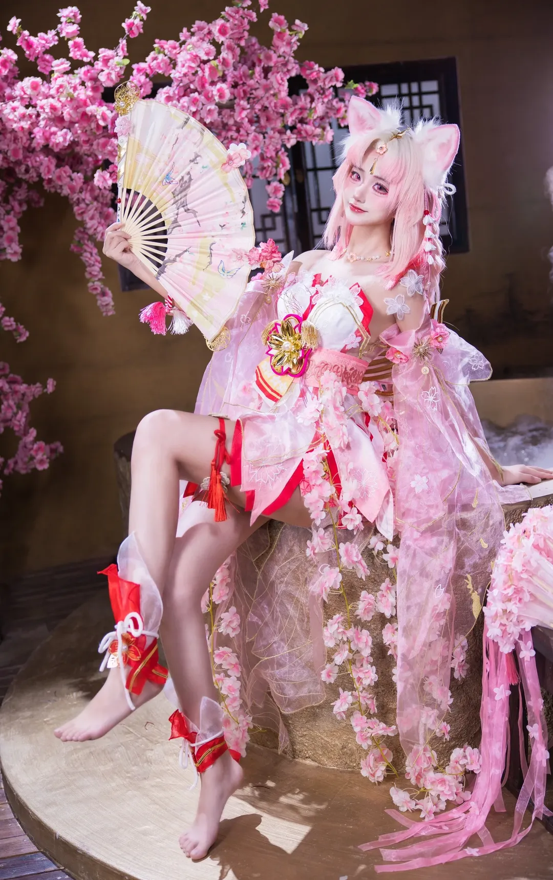 永劫无间, Cosplay摄影, 胡桃cos, 樱云天女, 古风汉元素 - 第1张
