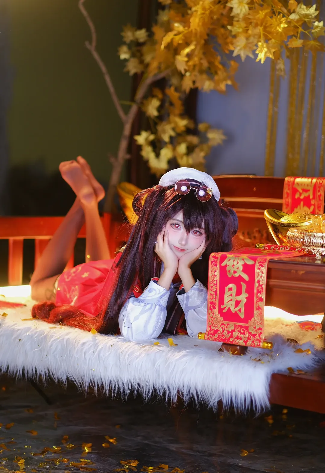 原神, 海灯节, Cosplay摄影, 胡桃cos, 元宵节 - 第3张