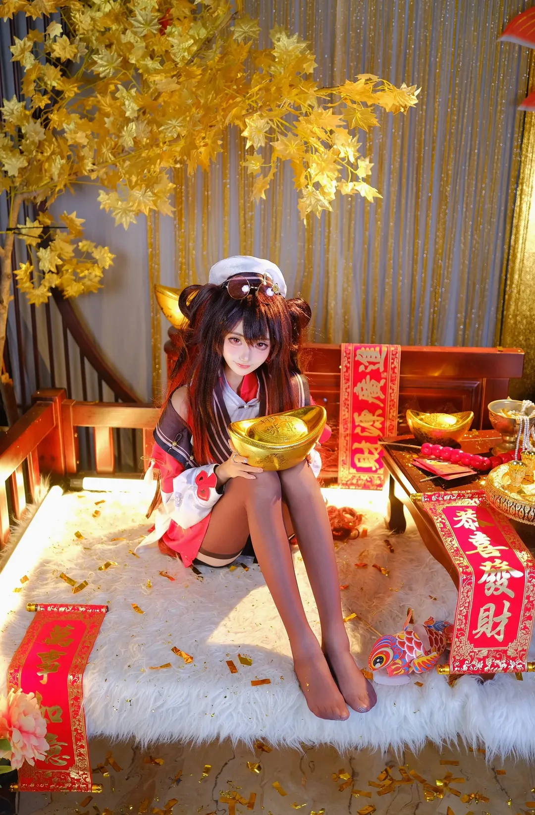 原神, 海灯祭, コスプレ撮影, 胡桃コスプレ, 元宵節