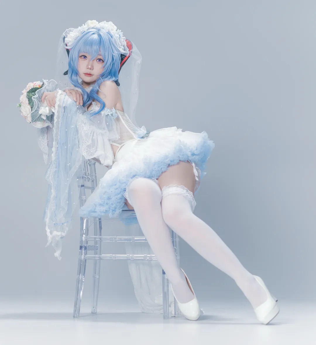 Genshin Impact, Character accuracy, Ganyu Cosplay, Aesthetic photography, Otaku culture - Image 2