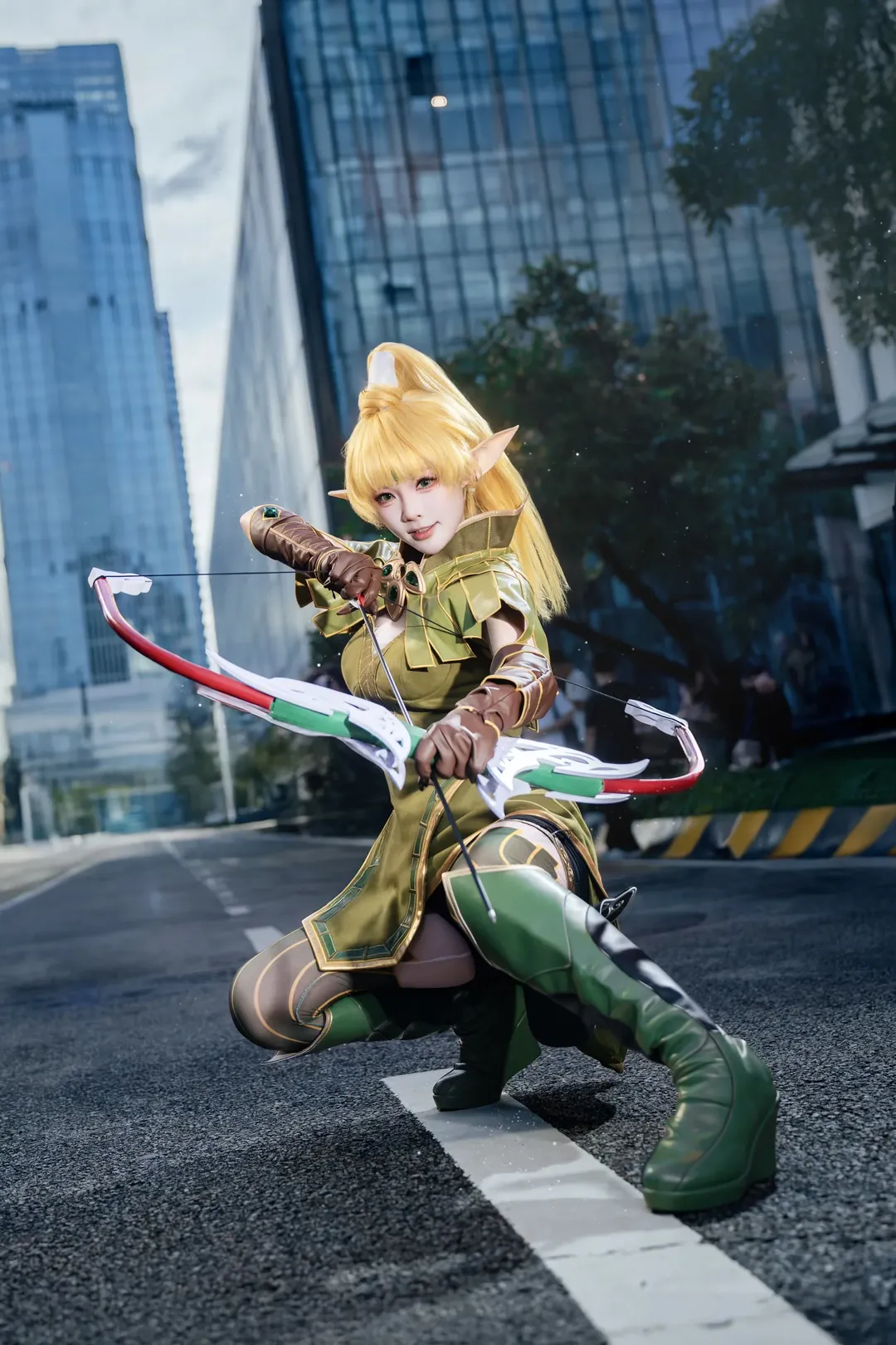 cosplay摄影, 广州CICF, 莉雅cos, 龙之谷, 精灵弓箭手