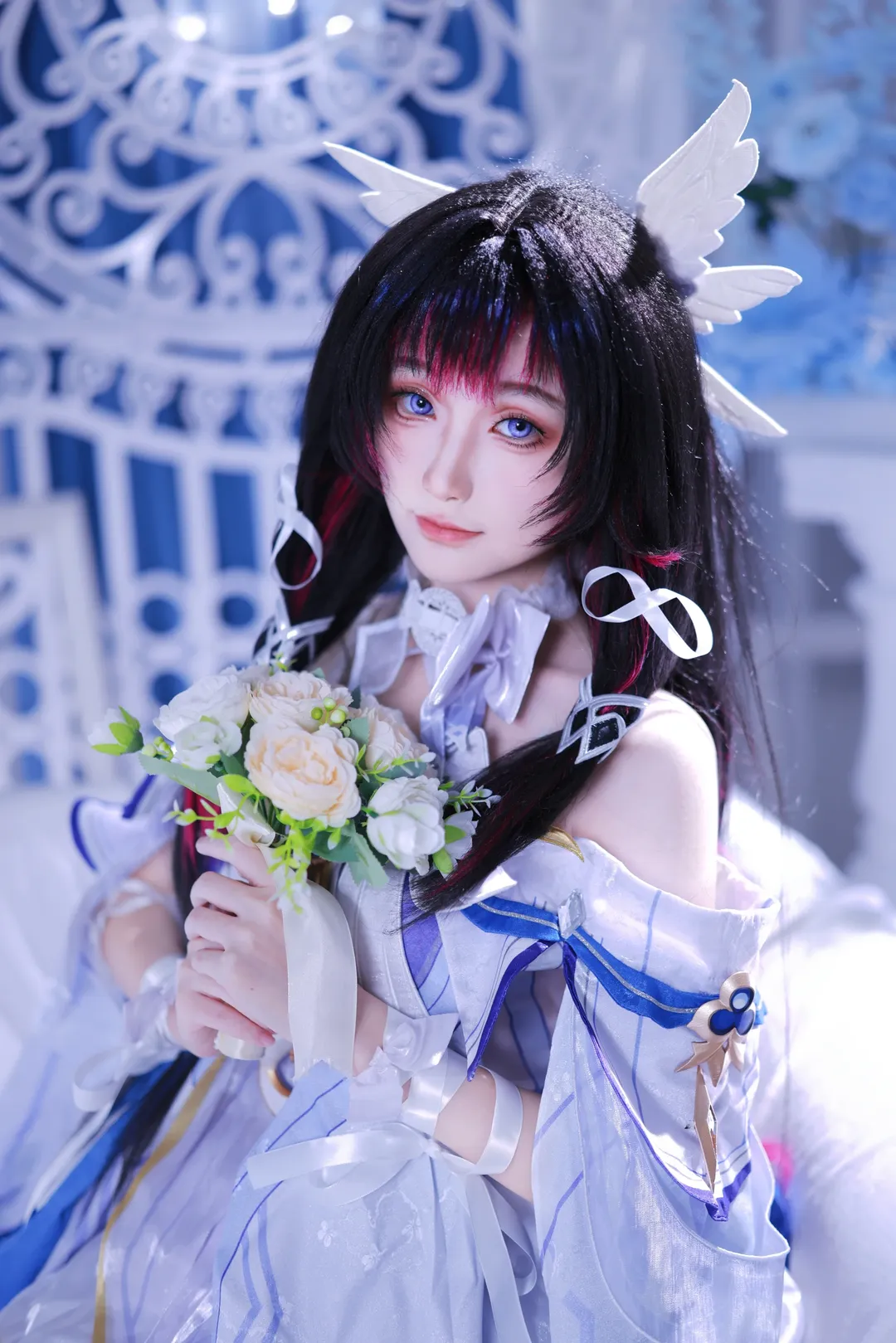 原神, 哥伦比娅cos, cosplay摄影, 少女哥伦比娅, 梦幻氛围感