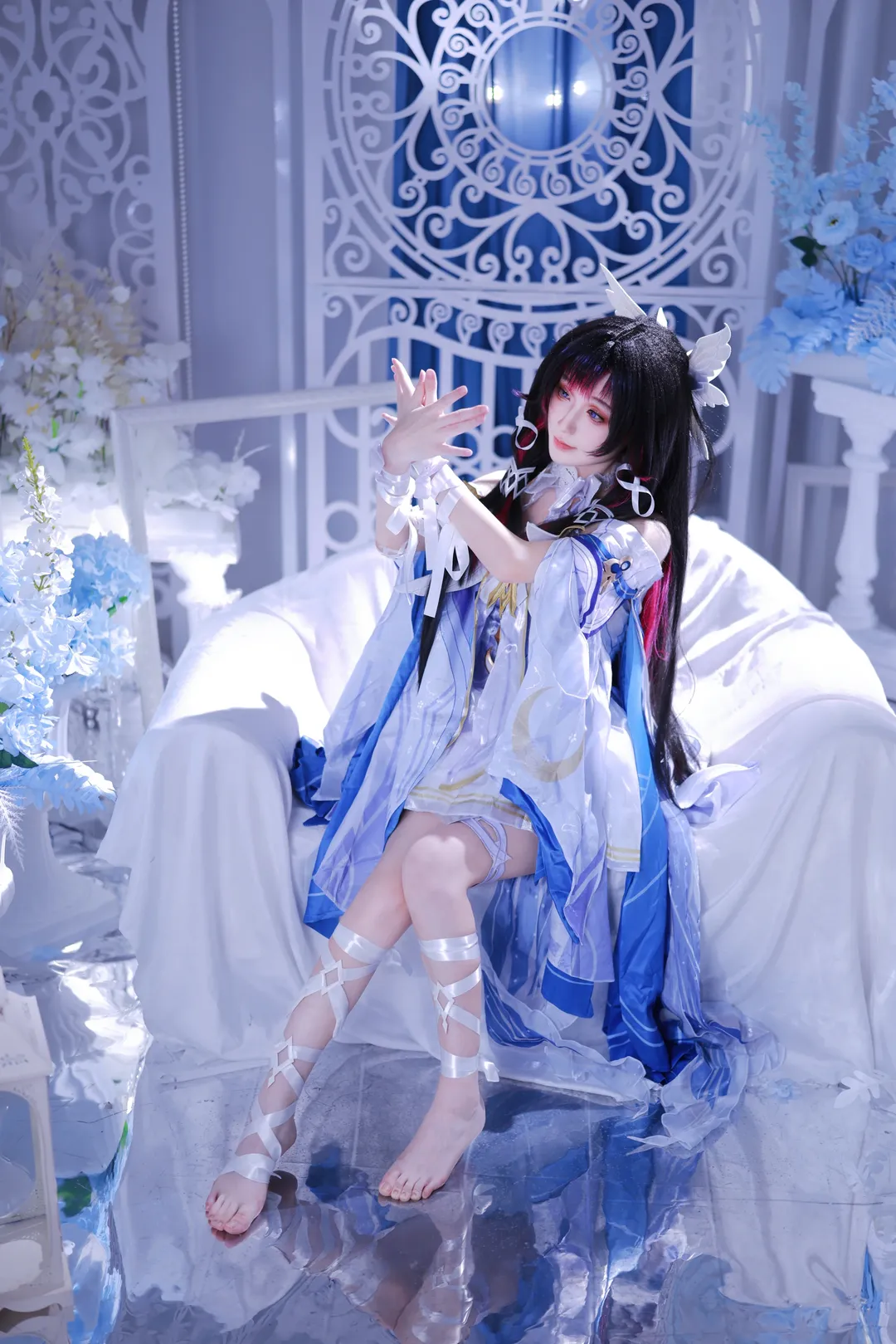 Genshin Impact, Columbina Cosplay, Cosplay photography, Damselette Columbina, Dreamy atmosphere - Image 2