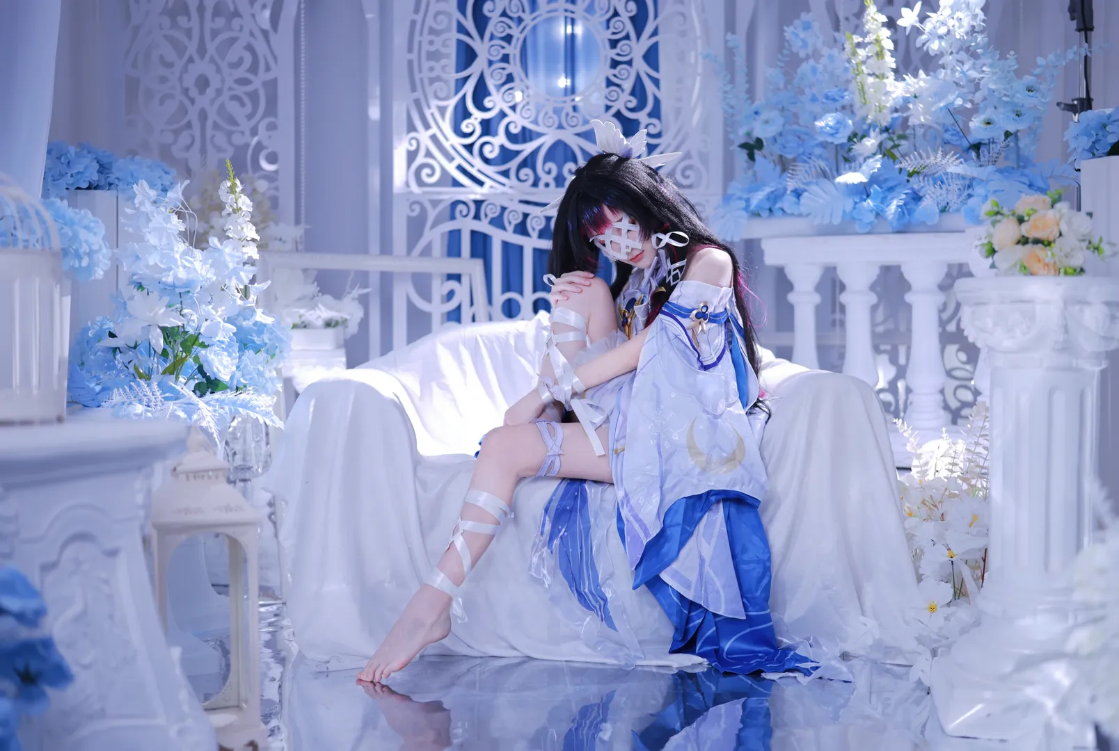 Genshin Impact, Columbina Cosplay, Cosplay photography, Damselette Columbina, Dreamy atmosphere - Image 5