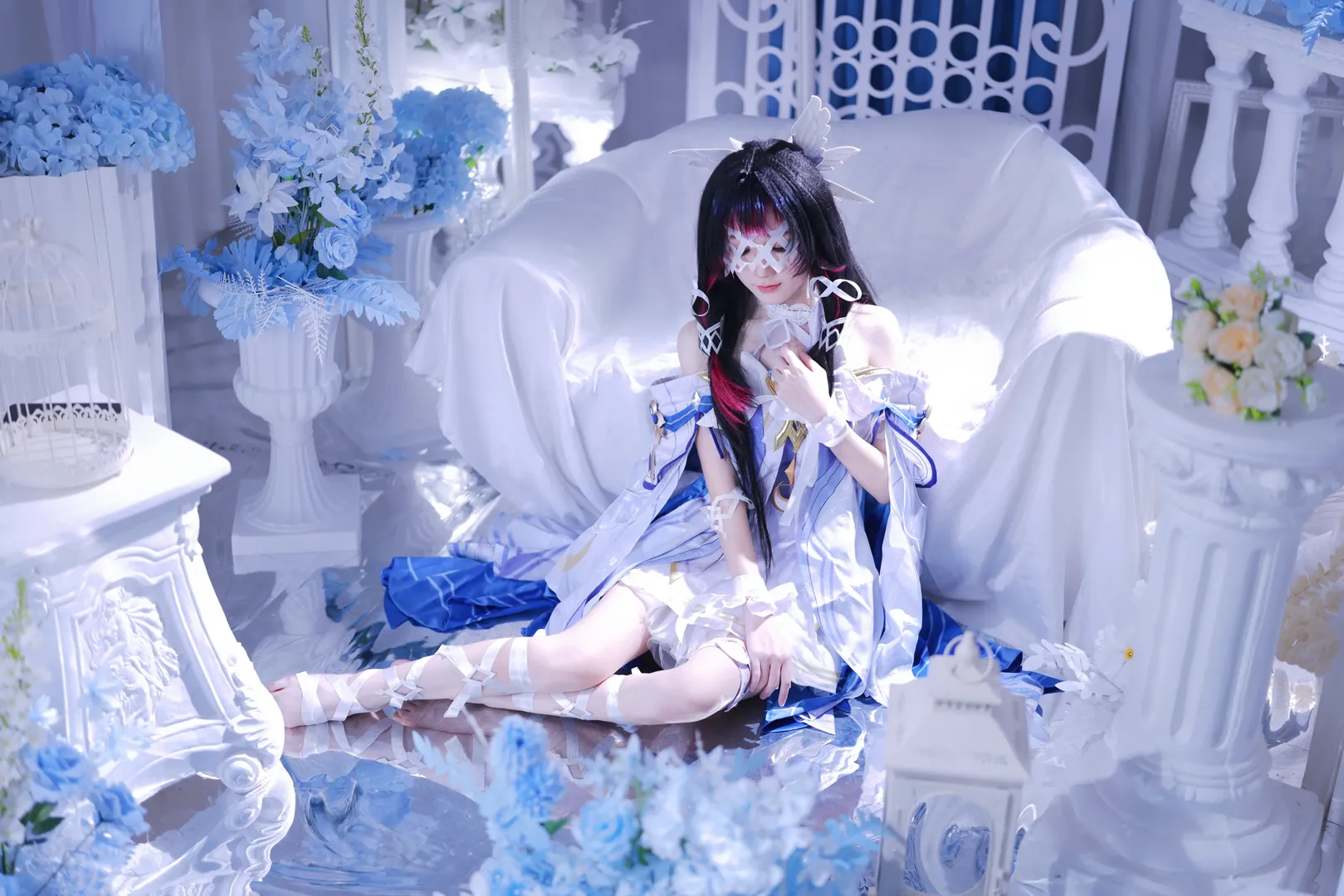 Genshin Impact, Columbina Cosplay, Cosplay photography, Damselette Columbina, Dreamy atmosphere - Image 7