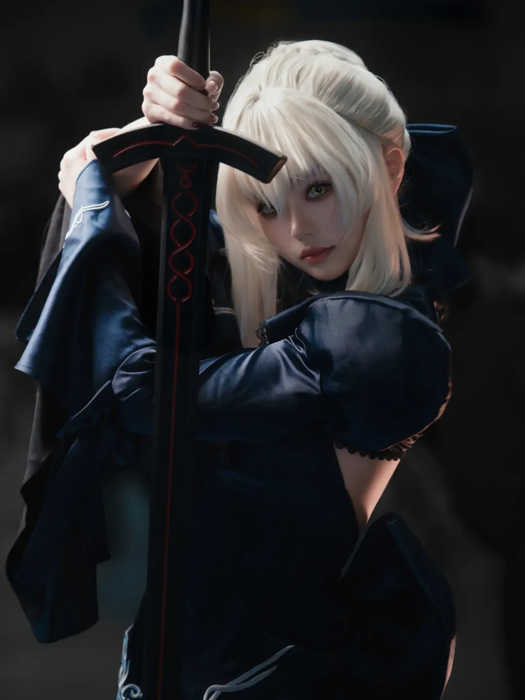 Fate/Grand Order, イベント写真, 二次元コスプレ, ドリームランド・アニメコンベンション, セイバーオルタ コスプレ
