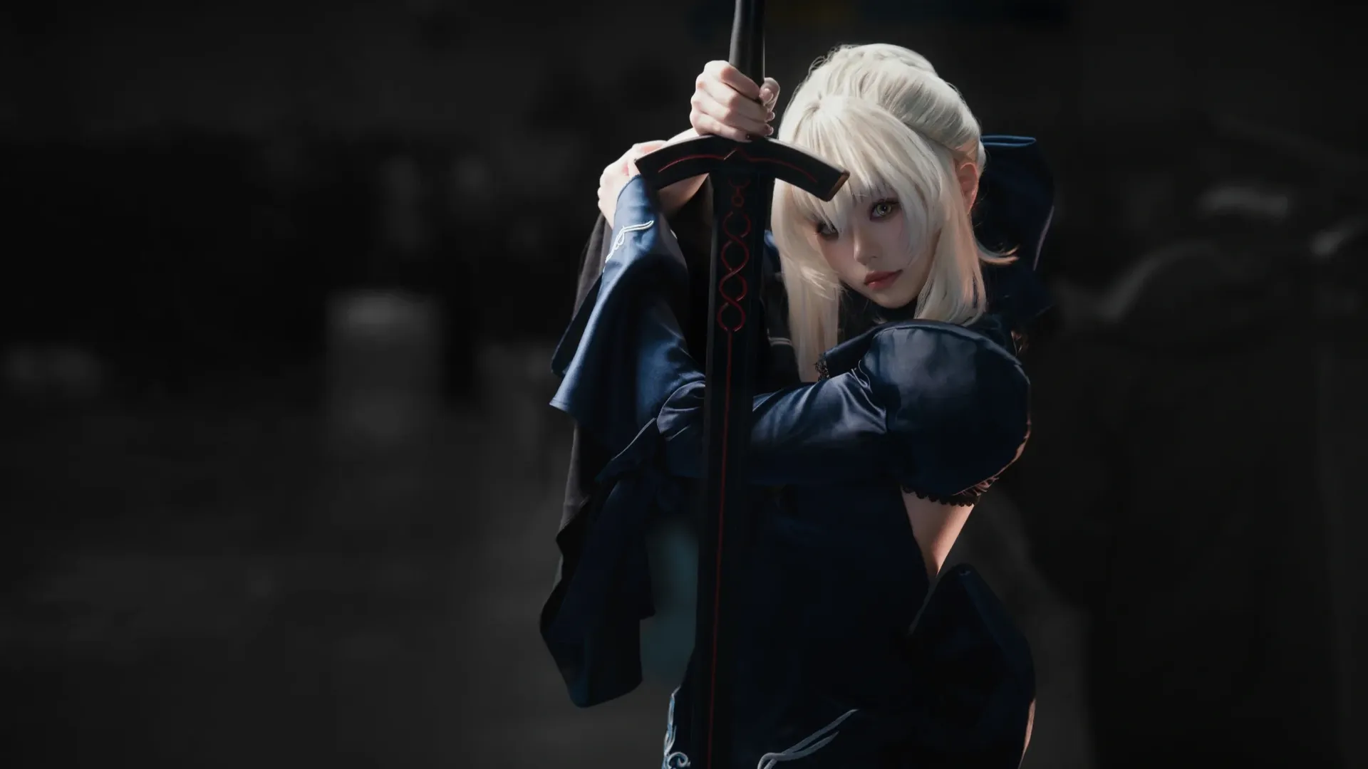 Fate/Grand Order, イベント写真, 二次元コスプレ, ドリームランド・アニメコンベンション, セイバーオルタ コスプレ - 2枚目