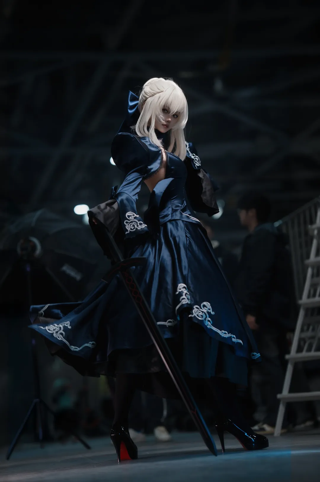 Fate/Grand Order, イベント写真, 二次元コスプレ, ドリームランド・アニメコンベンション, セイバーオルタ コスプレ - 4枚目