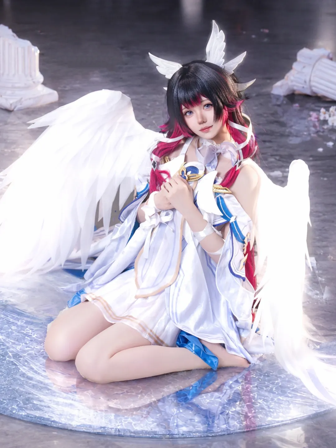 原神, 哥伦比娅cos, 二次元cosplay, 天使翅膀, 杭州国漫 - 第1张