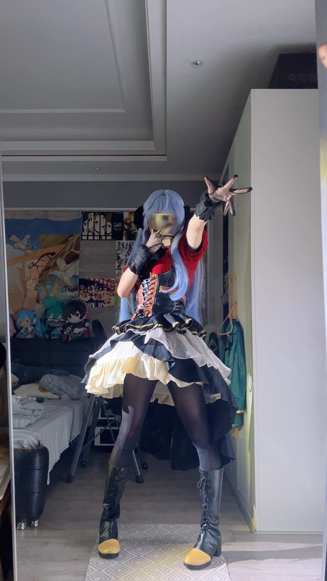角色还原, 丰川祥子cos, 二次元cosplay, Ave Mujica, 舞台感穿搭