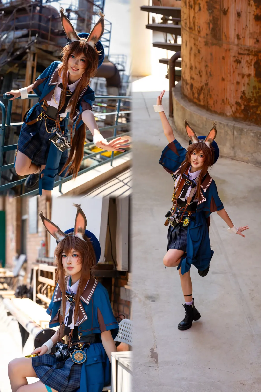 cosplay, 外景拍摄, 明日方舟, 阿米娅cos, 工业风 - 第1张