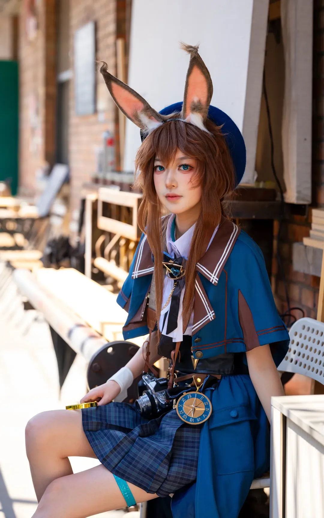 cosplay, 外景拍摄, 明日方舟, 阿米娅cos, 工业风 - 第3张