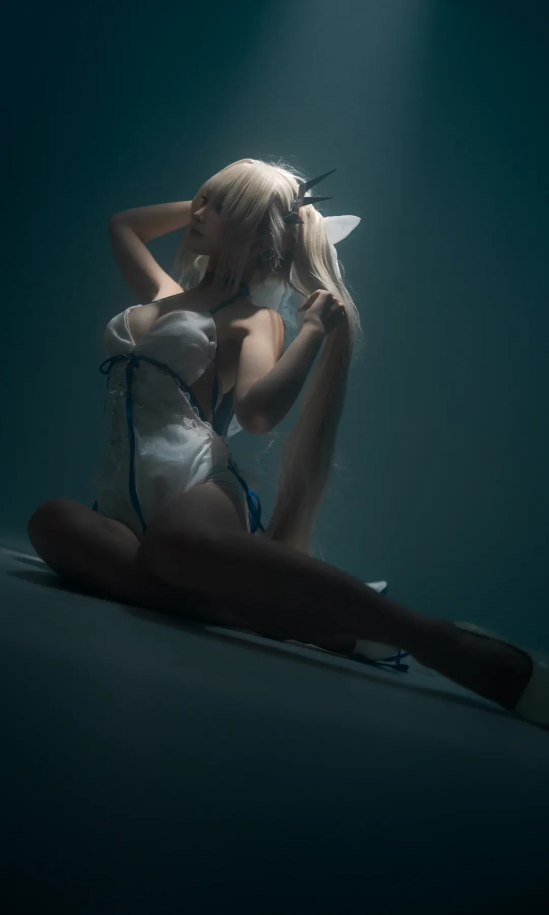 白ホリ撮影, コスプレ, 二次元撮影, アズールレーン, フォーミダブル コスプレ
