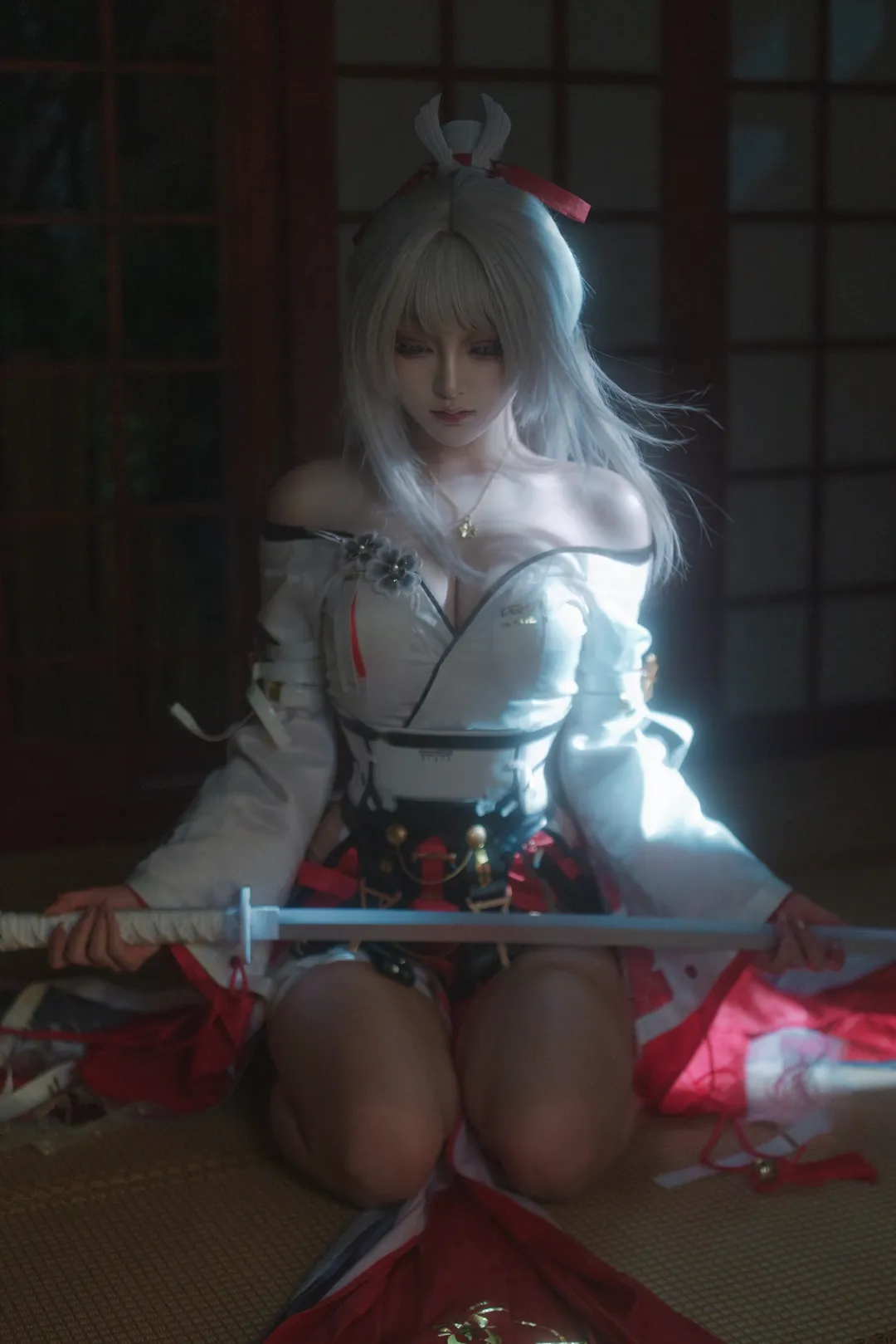 Wuthering Waves, Anime-style photography, Hiyuki cosplay, Cosplay photography, Japanese-style photoshoot