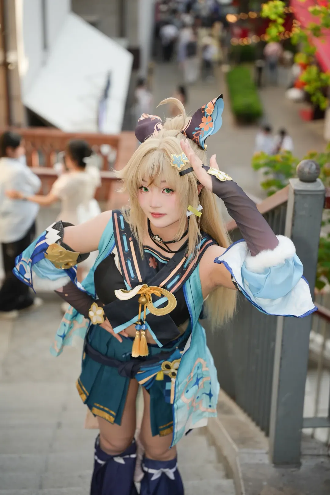 原神, 森林摄影, 户外cosplay, 绮良良cos, 正片分享 - 第15张