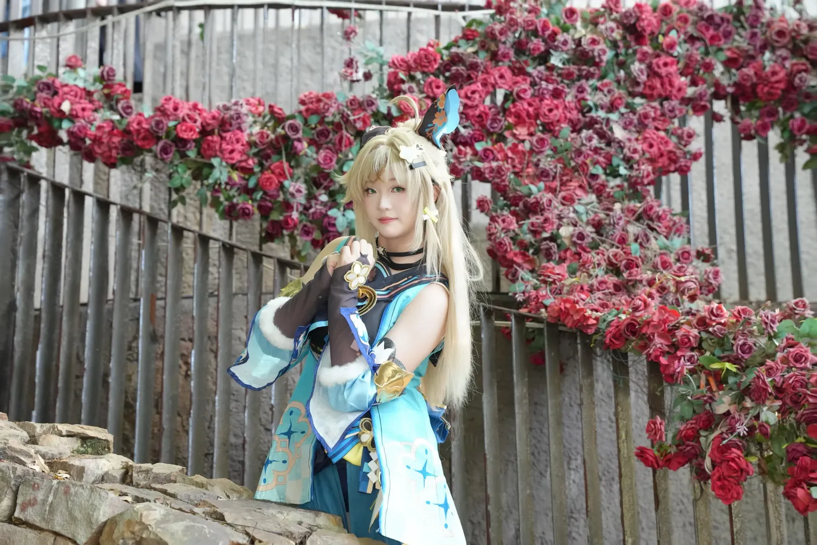 原神, 森林摄影, 户外cosplay, 绮良良cos, 正片分享 - 第16张