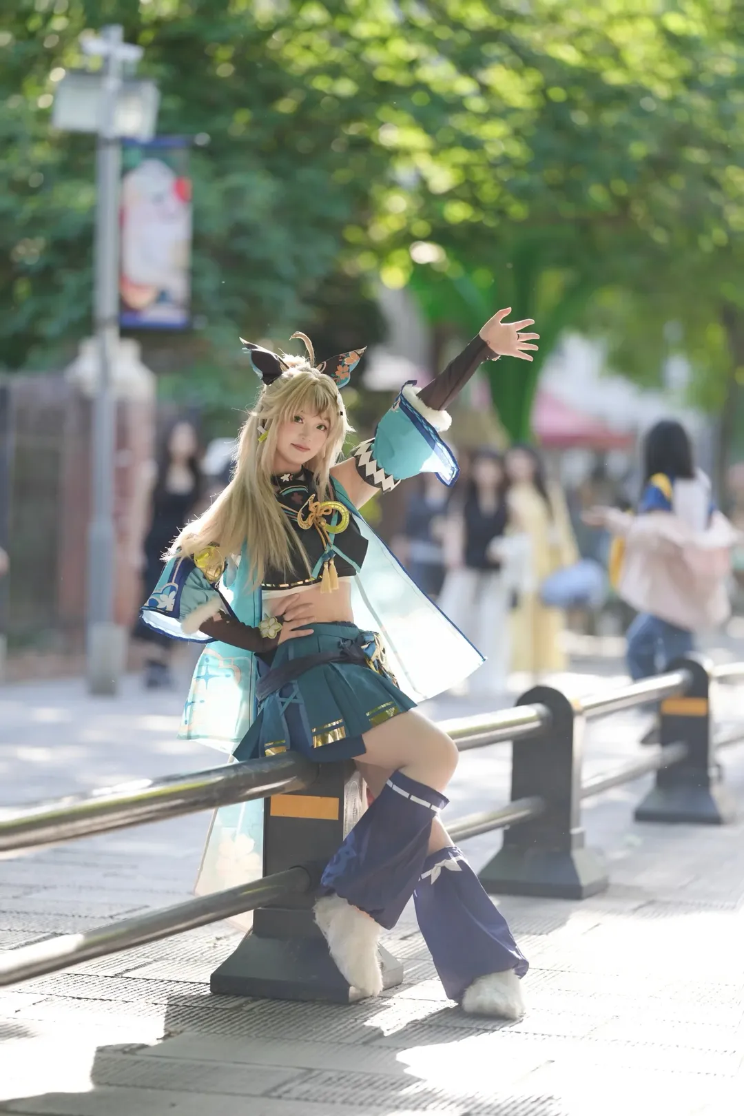 原神, 森林摄影, 户外cosplay, 绮良良cos, 正片分享 - 第7张