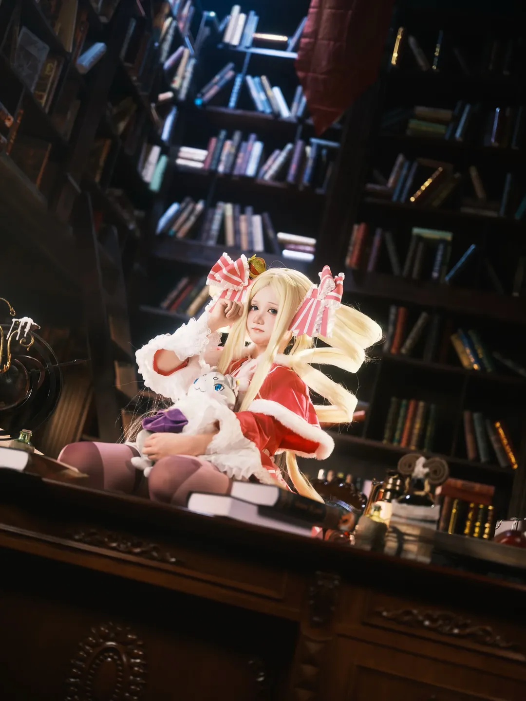 角色扮演摄影, 实景棚拍, 贝蒂cos, re0从零开始的异世界生活, 禁书库cos - 第2张