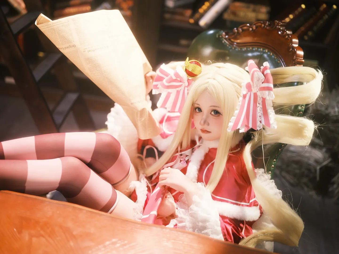 角色扮演摄影, 实景棚拍, 贝蒂cos, re0从零开始的异世界生活, 禁书库cos - 第3张