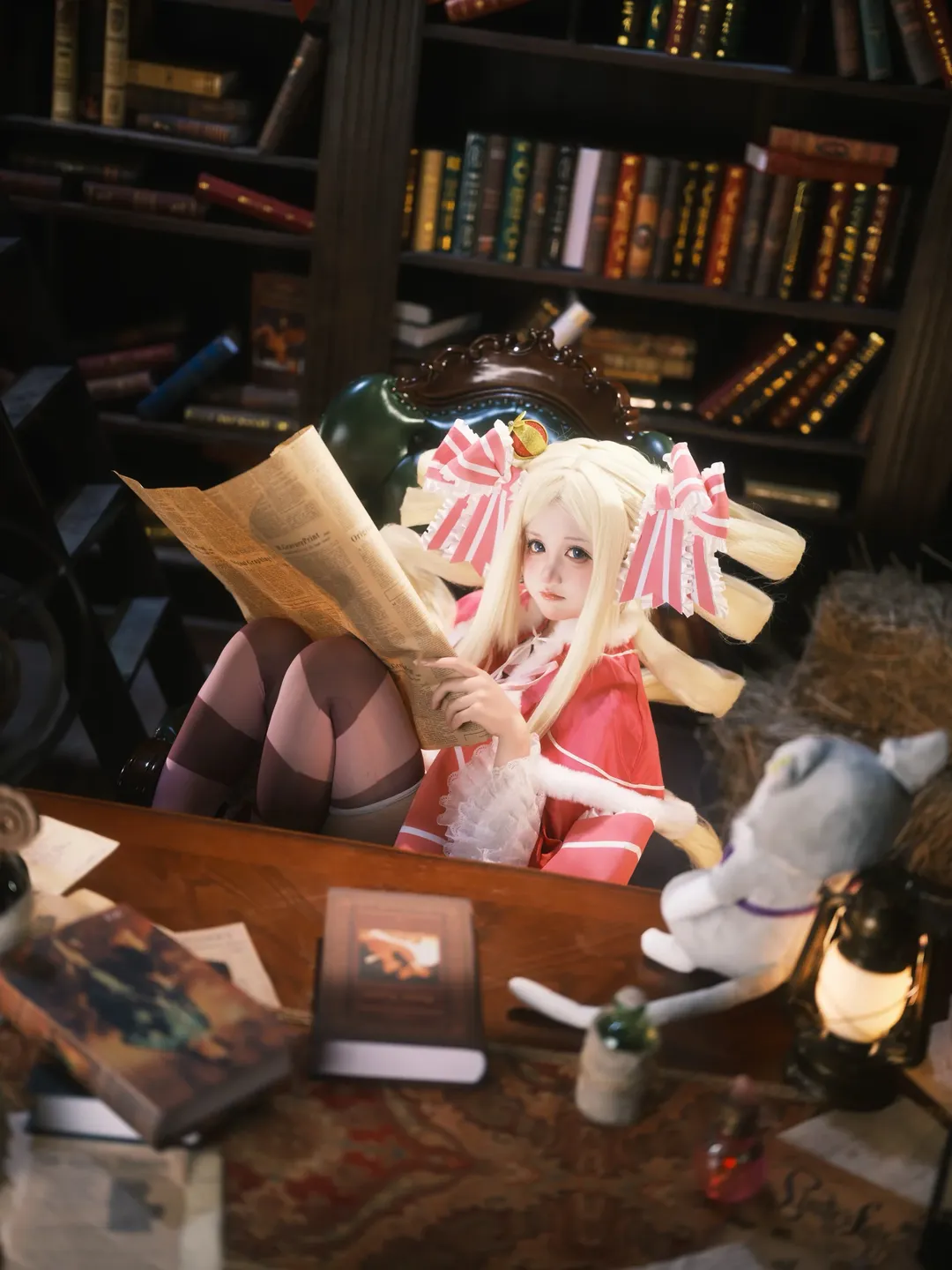 角色扮演摄影, 实景棚拍, 贝蒂cos, re0从零开始的异世界生活, 禁书库cos - 第4张