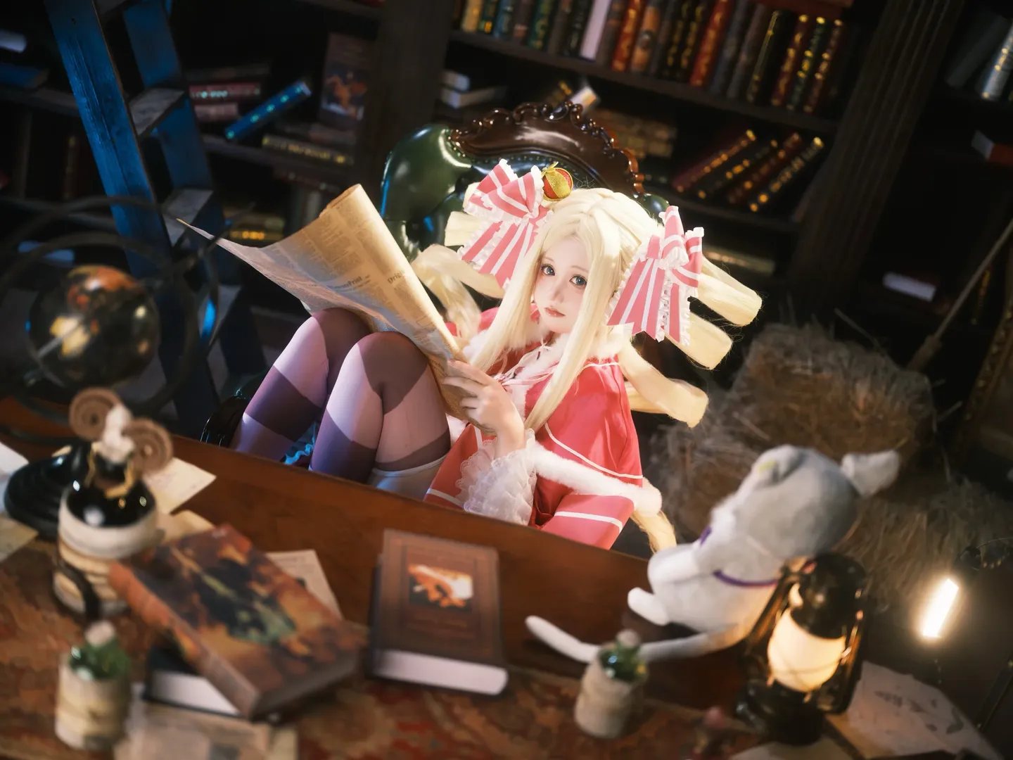 角色扮演摄影, 实景棚拍, 贝蒂cos, re0从零开始的异世界生活, 禁书库cos - 第7张