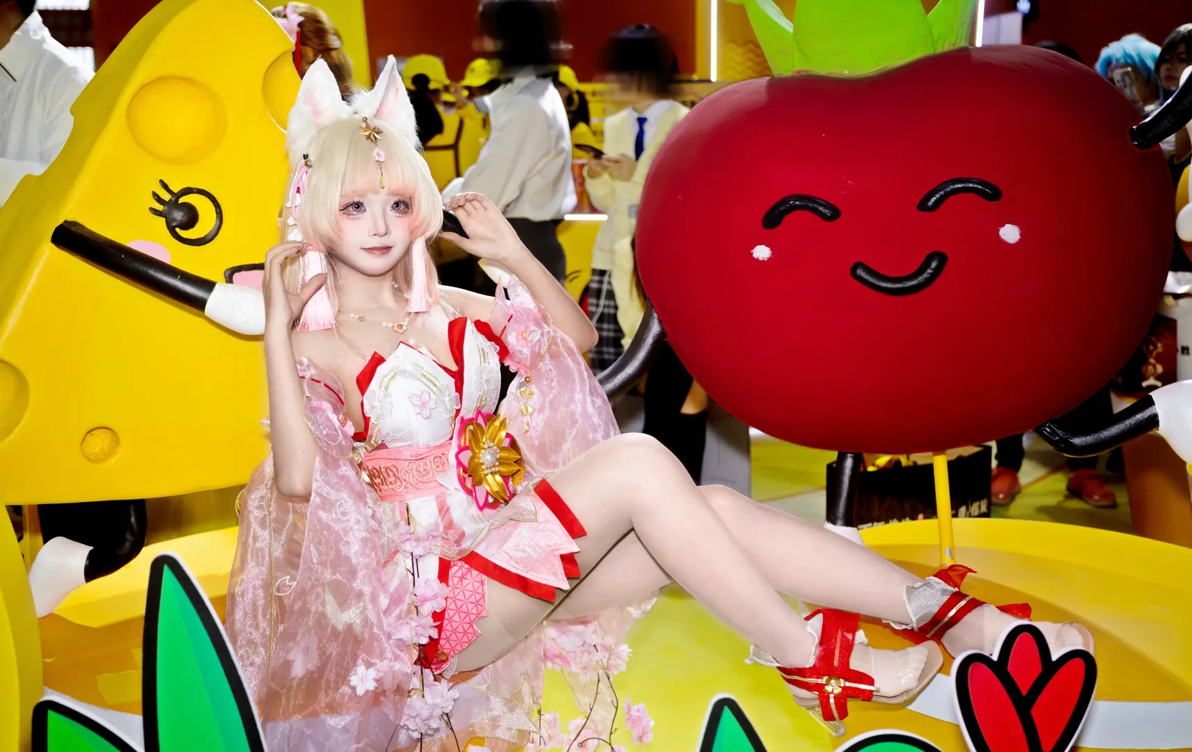 角色扮演, 永劫无间, 漫展返图, cosplay日常, 胡桃cos - 第1张