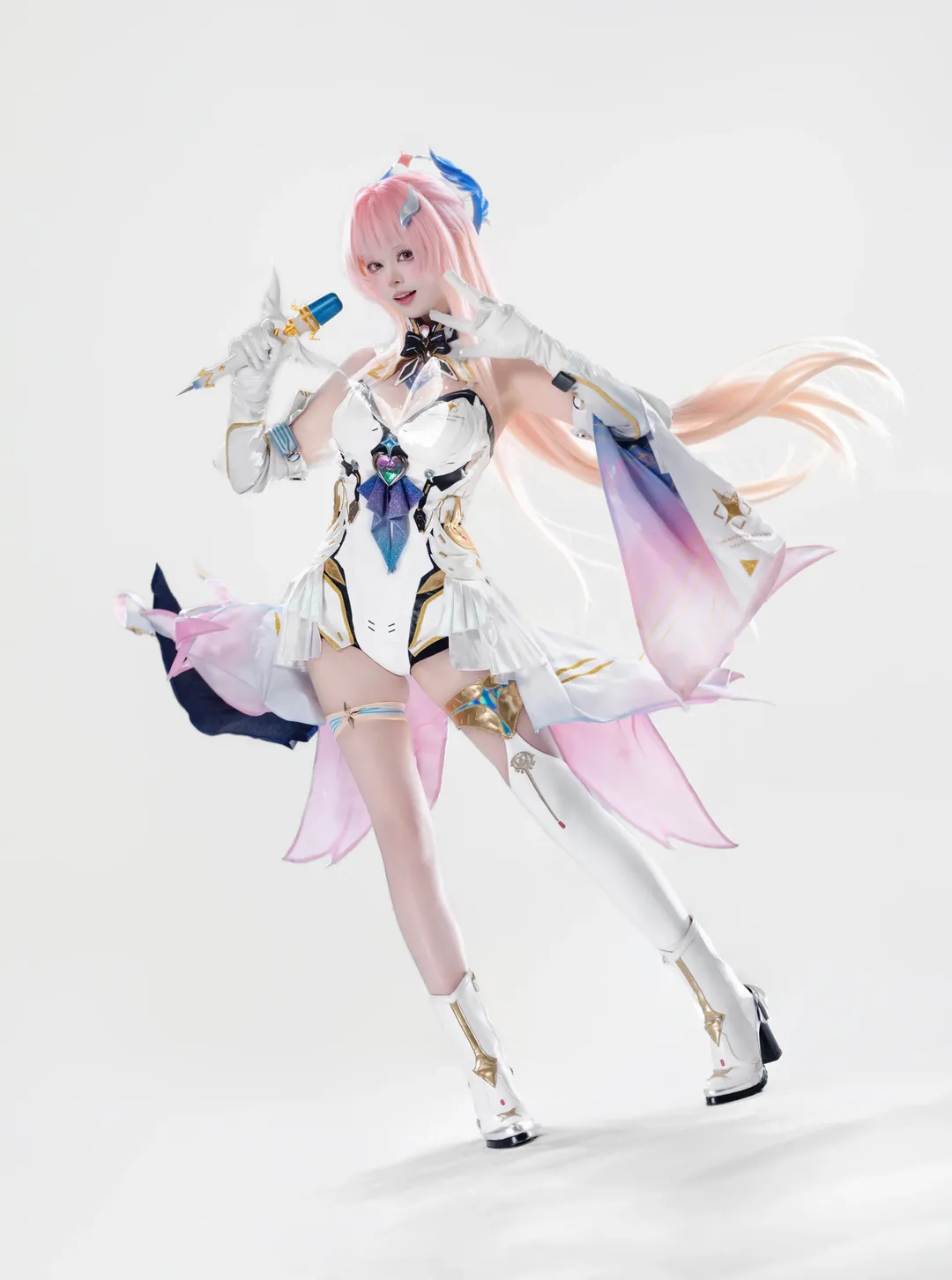 角色扮演, 鸣潮, 爱弥斯cos, 二次元cosplay, 舞台感穿搭