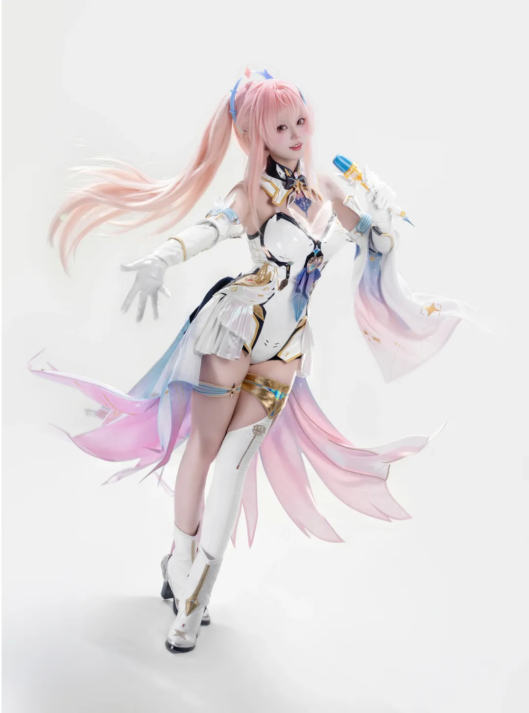 角色扮演, 鸣潮, 爱弥斯cos, 二次元cosplay, 舞台感穿搭 - 第2张