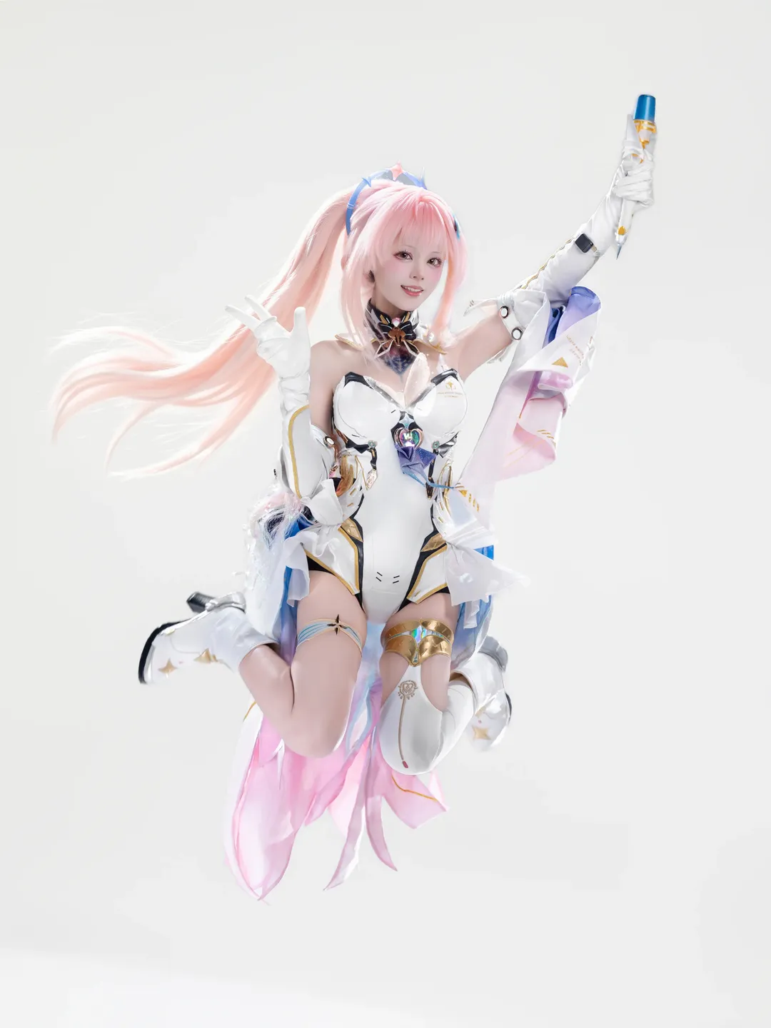角色扮演, 鸣潮, 爱弥斯cos, 二次元cosplay, 舞台感穿搭 - 第3张