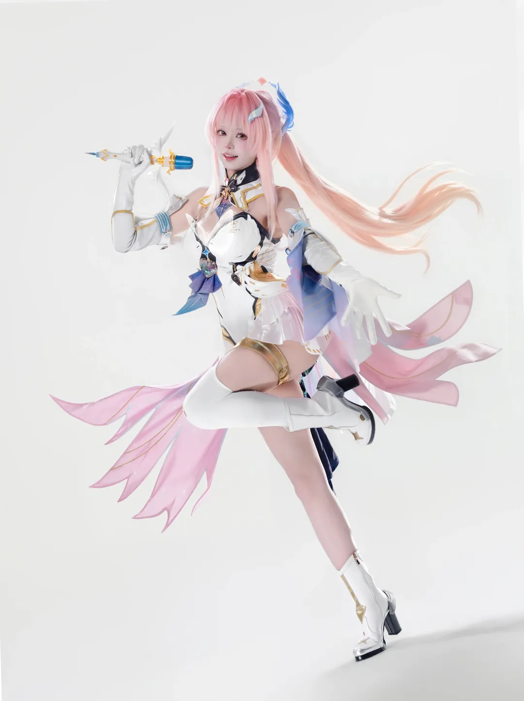 角色扮演, 鸣潮, 爱弥斯cos, 二次元cosplay, 舞台感穿搭 - 第5张