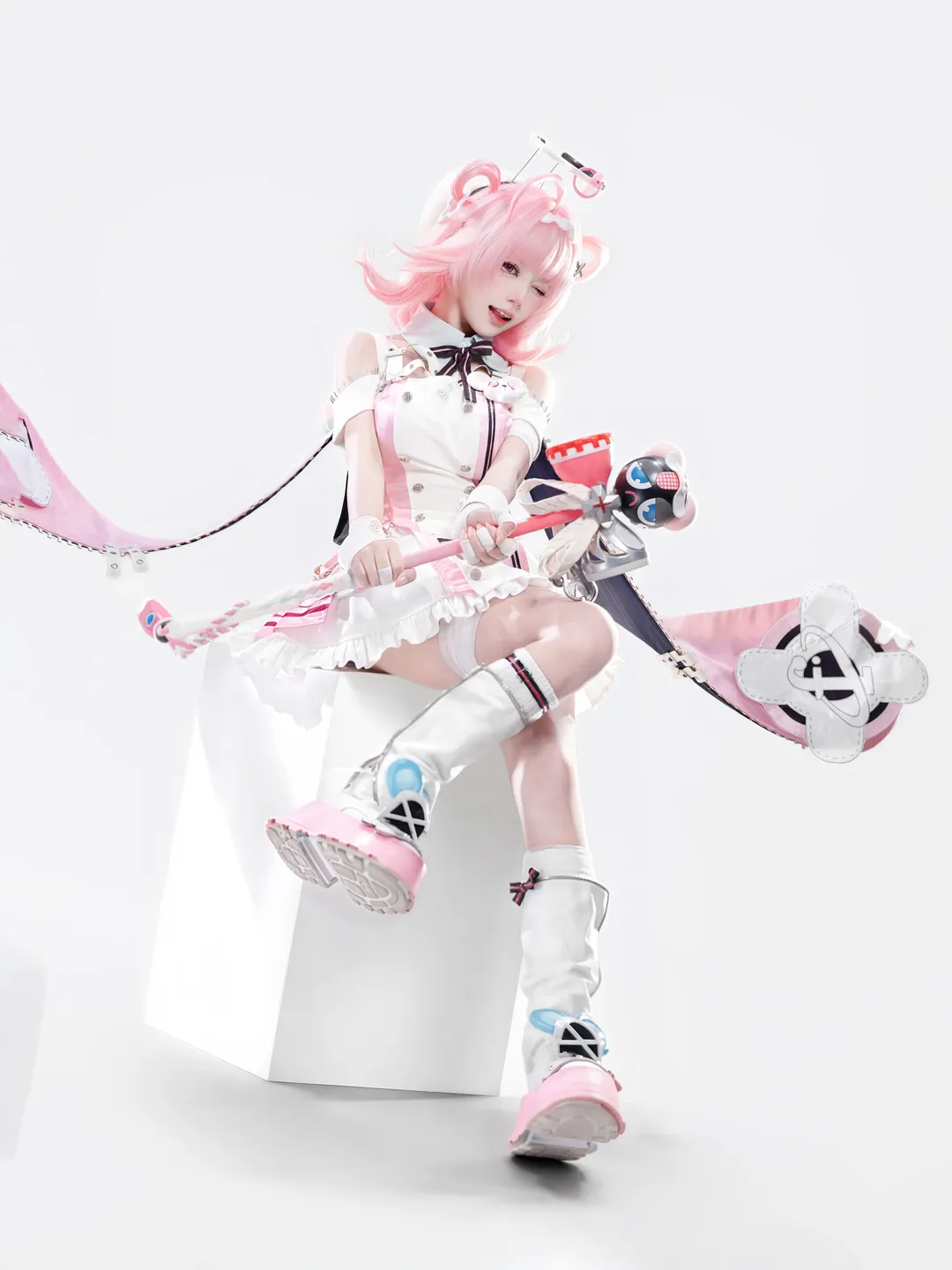 二次元, コスプレ, ネバエバ, ピンク系, ちいちゃんコスプレ - 2枚目