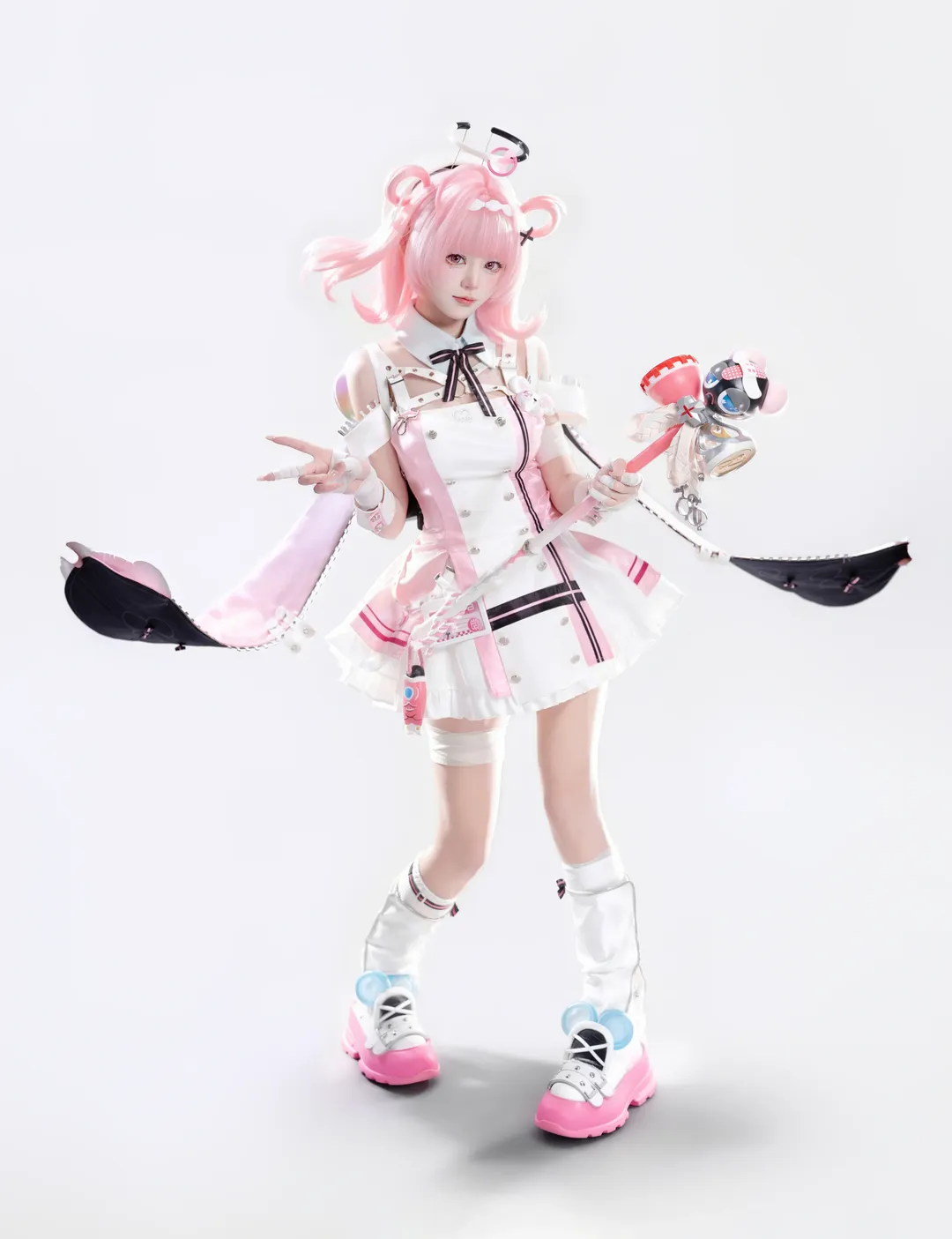 二次元, cosplay, 异环, 粉色系, 小吱cos