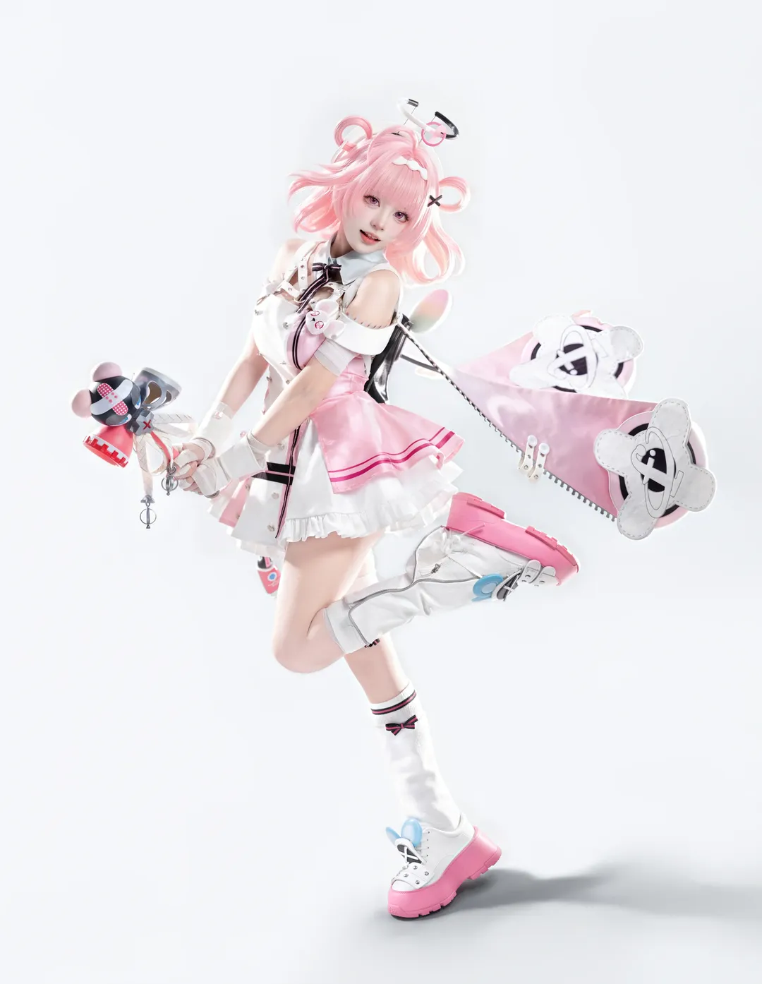 二次元, コスプレ, ネバエバ, ピンク系, ちいちゃんコスプレ - 4枚目