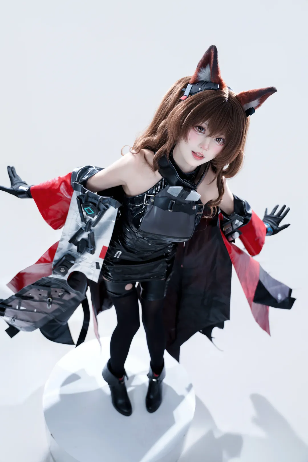 赛博朋克, 明日方舟终末地, 兽耳娘, 洁尔佩塔cos, 机械风cosplay - 第2张
